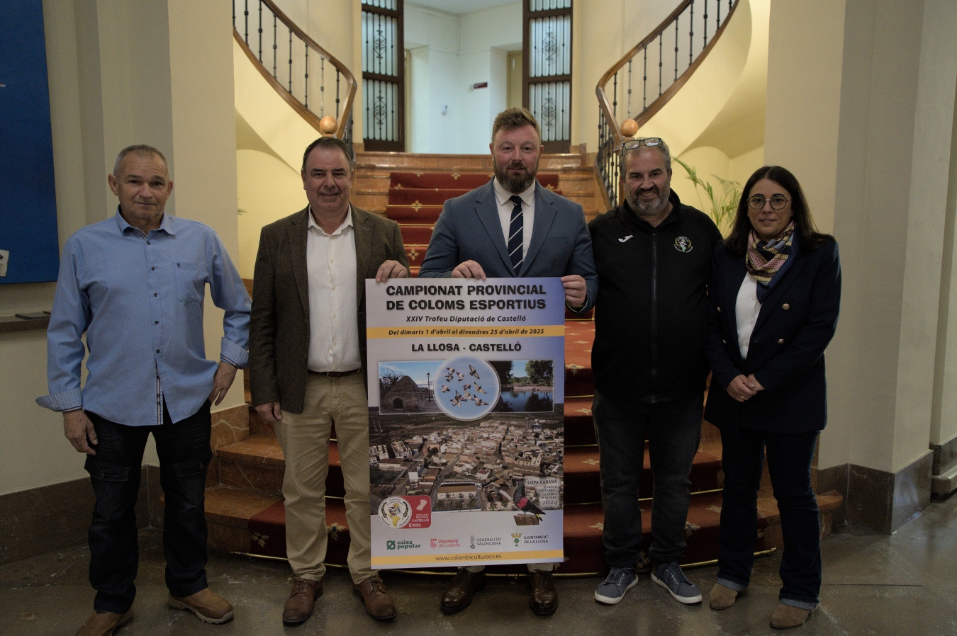 La Diputació impulsa el Campionat Provincial de Colombicultura i mostra el seu suport a esta activitat esportiva