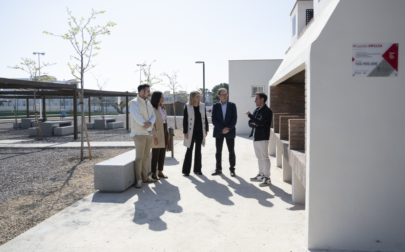 La Diputació de Castelló posa en valor el nou espai recreatiu d’Alcossebre per a millorar la qualitat de vida dels veïns i veïnes